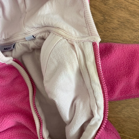 3/$10 MEXX Baby girl fleece sweater light jacket - Picture 5 of 5